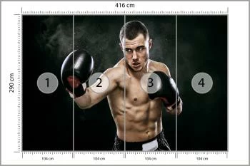 Fototapeta Bokser Muay Thai - obrazek 3