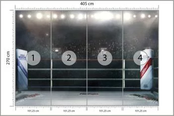 Fototapeta Bokserski Ring - obrazek 3
