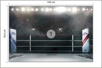 Fototapeta Bokserski Ring - obrazek 3