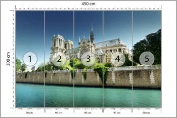 Fototapeta Paryż-Notre Dame - obrazek 3