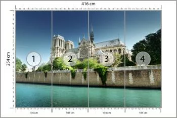 Fototapeta Paryż-Notre Dame - obrazek 3
