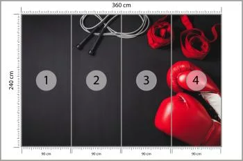 Fototapeta Bokserski Sprzęt - obrazek 3