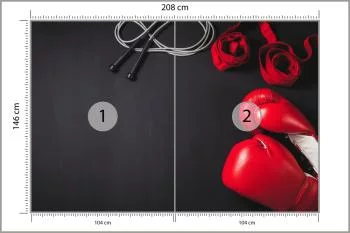 Fototapeta Bokserski Sprzęt - obrazek 3