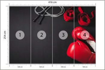 Fototapeta Bokserski Sprzęt - obrazek 3