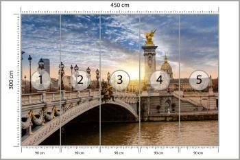 Fototapeta Panorama Paryża - obrazek 3