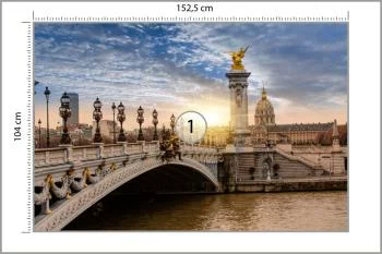 Fototapeta Panorama Paryża - obrazek 3