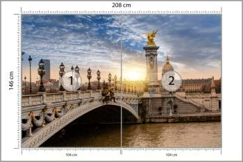 Fototapeta Panorama Paryża - obrazek 3