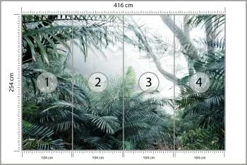 Fototapeta Las We Mgle - obrazek 3