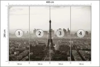 Fototapeta Paryż Wieża Eiffla - obrazek 3