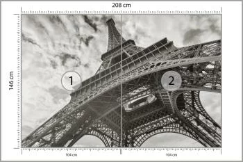 Fototapeta Paryż Wieża Eiffla - obrazek 3
