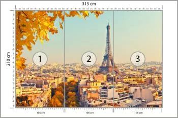 Fototapeta Paryż Wieża Eiffla - obrazek 3