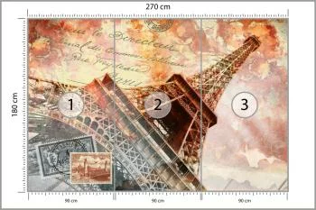 Fototapeta Paryż Wieża Eiffla - obrazek 3