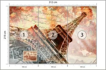 Fototapeta Paryż Wieża Eiffla - obrazek 3