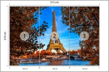 Fototapeta Paryż Wieża Eiffla - obrazek 3