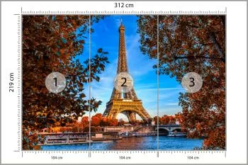 Fototapeta Paryż Wieża Eiffla - obrazek 3