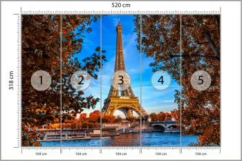 Fototapeta Paryż Wieża Eiffla - obrazek 3