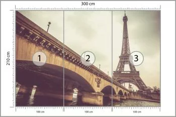 Fototapeta Paryż Wieża Eiffla - obrazek 3