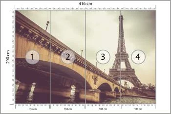 Fototapeta Paryż Wieża Eiffla - obrazek 3