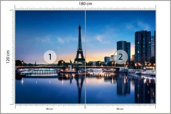 Fototapeta Panorama Paryża - obrazek 3