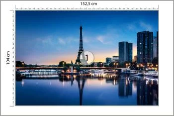 Fototapeta Panorama Paryża - obrazek 3