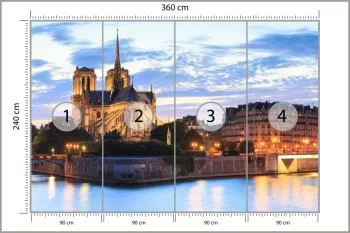 Fototapeta Paryż - Notre Dame - obrazek 3