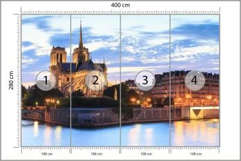 Fototapeta Paryż - Notre Dame - obrazek 3