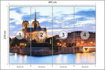 Fototapeta Paryż - Notre Dame - obrazek 3