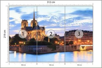 Fototapeta Paryż - Notre Dame - obrazek 3