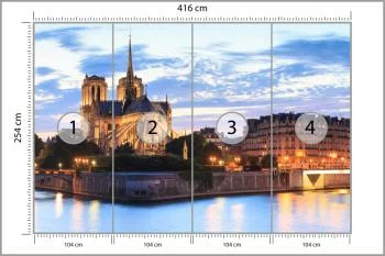 Fototapeta Paryż - Notre Dame - obrazek 3