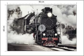 Fototapeta Zabytkowy Parowóz - obrazek 3