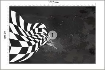 Fototapeta Flaga Wyścigowa - obrazek 3
