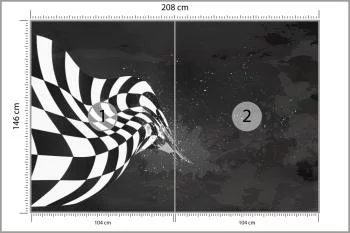 Fototapeta Flaga Wyścigowa - obrazek 3