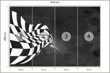 Fototapeta Flaga Wyścigowa - obrazek 3