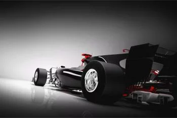 Fototapeta Bolid F1 Z Tyłu - obrazek 2