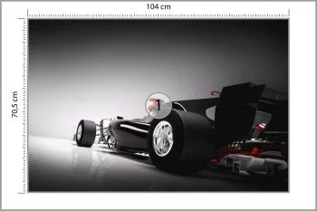 Fototapeta Bolid F1 Z Tyłu - obrazek 3
