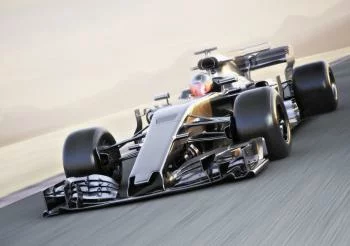 Fototapeta Bolid F1 W Ruchu - obrazek 2