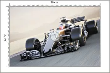 Fototapeta Bolid F1 W Ruchu - obrazek 3