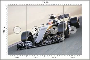 Fototapeta Bolid F1 W Ruchu - obrazek 3