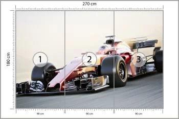 Fototapeta Nowoczesny Bolid F1 - obrazek 3