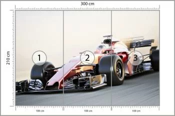 Fototapeta Nowoczesny Bolid F1 - obrazek 3