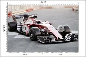 Fototapeta Bolid F1 Na Lini Startu - obrazek 3
