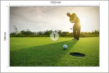 Fototapeta Golfista W - obrazek 3