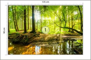 Fototapeta Wiosną W Efekcie 3D - obrazek 3