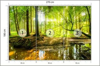Fototapeta Wiosną W Efekcie 3D - obrazek 3