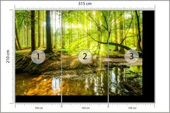 Fototapeta Wiosną W Efekcie 3D - obrazek 3