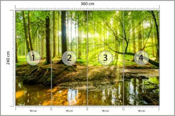 Fototapeta Wiosną W Efekcie 3D - obrazek 3