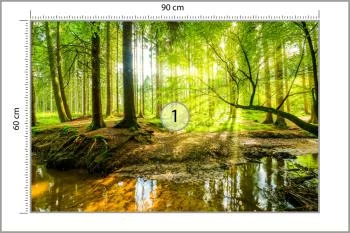 Fototapeta Wiosną W Efekcie 3D - obrazek 3