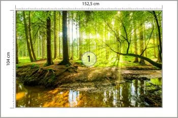 Fototapeta Wiosną W Efekcie 3D - obrazek 3