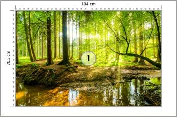 Fototapeta Wiosną W Efekcie 3D - obrazek 3