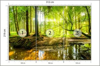 Fototapeta Wiosną W Efekcie 3D - obrazek 3